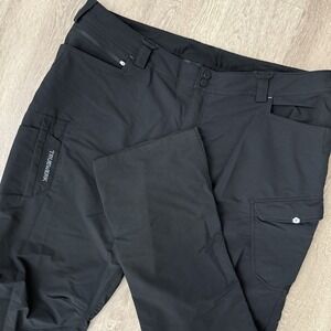 Truewerk T2 Werkpants Men's 44x32 Black Cargo Performance Stretch Technical